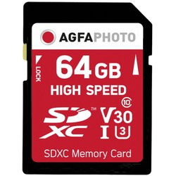 Agfa SDXC High Speed UHS-I U1 V10 64Gb