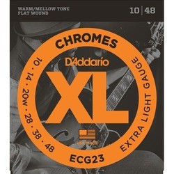 DAddario XL Chromes Flat Wound 10-48