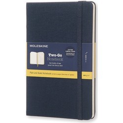 Moleskine Two-Go Notebook Blue