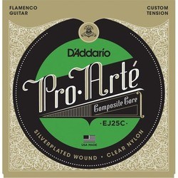 DAddario Pro-Arte Clear Nylon Composite Flamenco 28-44
