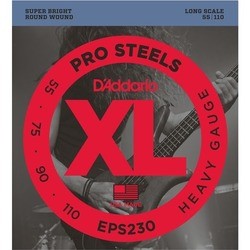 DAddario XL ProSteels Bass 55-110