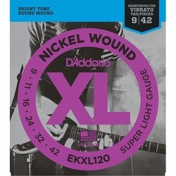 DAddario XL Nickel Wound 9-42