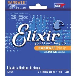 Elixir Electric 7-String Nanoweb Light 10-56