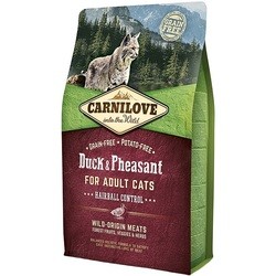 Carnilove Adult Hairball Control with Duck/Pheasant 2 kg