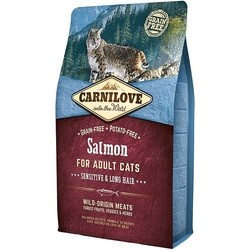 Carnilove Adult Sensitive/Long-haired with Salmon 0.4 kg