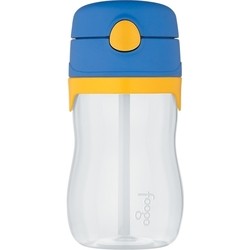 Thermos Plastic Straw Bottle