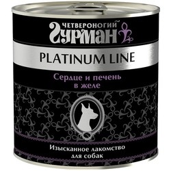 Chetveronogij Gurman Adult Platinum Line Heart/Liver 0.24 kg