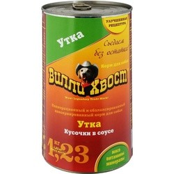 Villi Hvost Adult Canned with Duck 1.23 kg