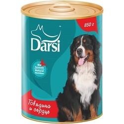 Darsi Adult Canned with Beef/Heart 0.85 kg