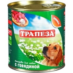Trapeza Adult Canned with Beef 0.75 kg
