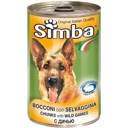 Monge Simba Adult Canned with Wild Game 1.23 kg