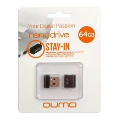 Qumo nanoDrive 64Gb (черный)