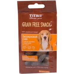 TiTBiT Grain Free Snack with Rabbit/Carrot 0.1 kg