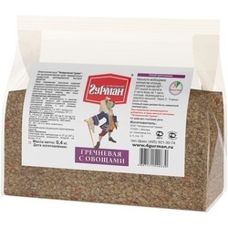 Chetveronogij Gurman Buckwheat/Vegetable Fast Food Package 0.4 kg