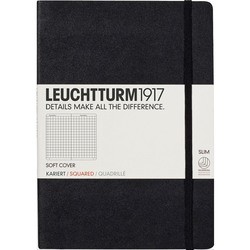 Leuchtturm1917 Squared Notebook Soft Black