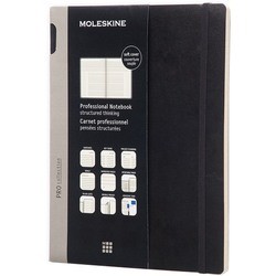 Moleskine PRO New Weekly Planner Soft Large Black