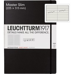 Leuchtturm1917 Staves Master Slim Black