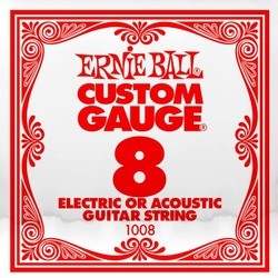 Ernie Ball Single Plain Steel 8