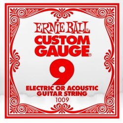 Ernie Ball Single Plain Steel 9