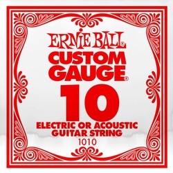 Ernie Ball Single Plain Steel 10