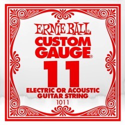 Ernie Ball Single Plain Steel 11