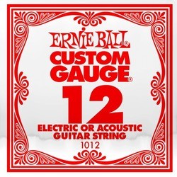 Ernie Ball Single Plain Steel 12