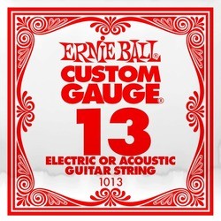 Ernie Ball Single Plain Steel 13