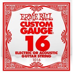 Ernie Ball Single Plain Steel 16