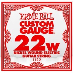 Ernie Ball Single Nickel Wound 22