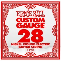 Ernie Ball Single Nickel Wound 28