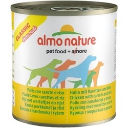 Almo Nature Classic Home Made Adult Canned Chicken/Carrots/Rice 0.28 kg