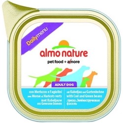 Almo Nature Daily Menu Adult Lamister Cod/Green Beans 0.1 kg