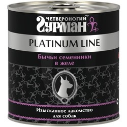 Chetveronogij Gurman Adult Platinum Line Bovine Testicles 0.24 kg