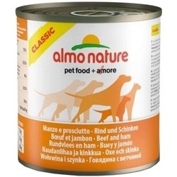 Almo Nature Classic Adult Canned Beef/Ham 0.29 kg