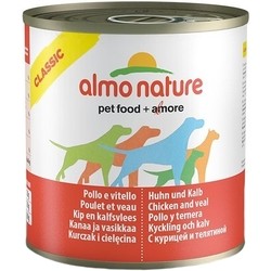 Almo Nature Classic Adult Canned Chicken/Veal 0.28 kg