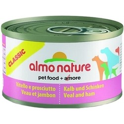Almo Nature Classic Adult Canned Veal/Ham 0.095 kg