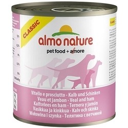 Almo Nature Classic Adult Canned Veal/Ham 0.29 kg