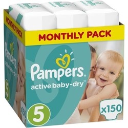 Pampers Active Baby-Dry 5 / 150 pcs