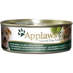 Applaws Adult Dog Canned Chicken/Liver/Vegetable 0.156 kg