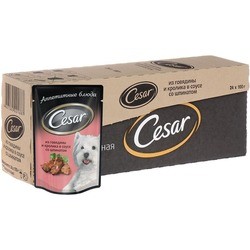 Cesar Packaging Adult Pouch Beef/Rabbit/Spinach 0.1 kg