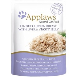 Applaws Adult Pouch Chicken/Liver Jelly 0.07 kg