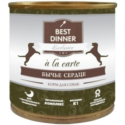 Best Dinner Adult Canned Exclusive Beef Heart 0.24 kg