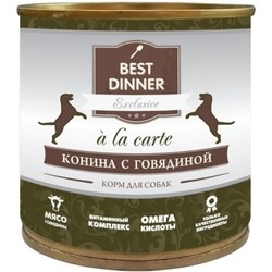 Best Dinner Adult Canned Exclusive Horsemeat/Beef 0.24 kg