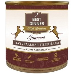 Best Dinner Adult Canned High Premium Quail 0.24 kg