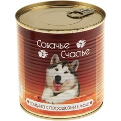 Sobache Schaste Adult Canned with Beef/Offal 0.75 kg