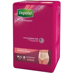 Depend Pants Woman M/L