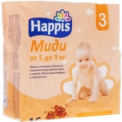 Happis Diapers 3 / 16 pcs