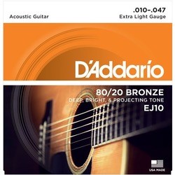 DAddario 80/20 Bronze 10-47