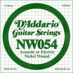 DAddario Single XL Nickel Wound 54