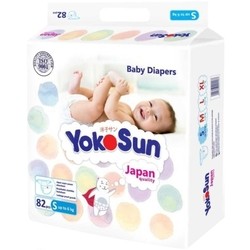 Yokosun Diapers S / 82 pcs